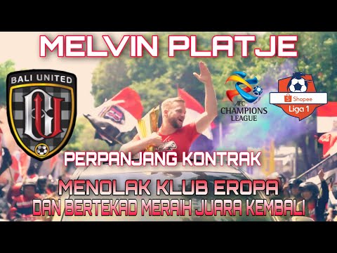 Tak Ingin Ke Eropa, Melvin Platje Tetap Bersama Bali United