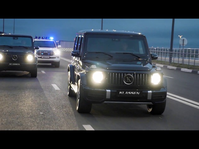 ARMORED BASED ON MERCEDES-BENZ G63 AMG SUV - KLASSEN BUNKER - KLASSEN