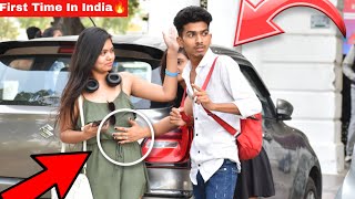 Waist Touching With Twist Prank On Cute Girl's 😜 | First Time In India 🔥 | Classy Subhash