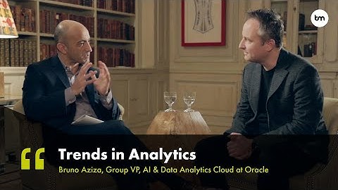 Trends in Analytics For 2020 - with Bruno Aziza
