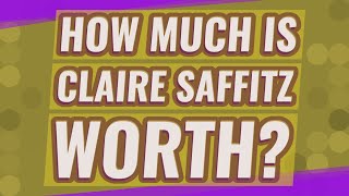 How much is Claire Saffitz worth?