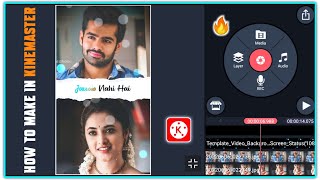 How To Make New Lyrics WhatsApp Status Video In Kinemaster Tutorial | @TechToking screenshot 3