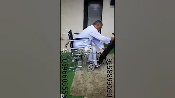تحويل كرسي الاعاقة الى كرسي متحرك 