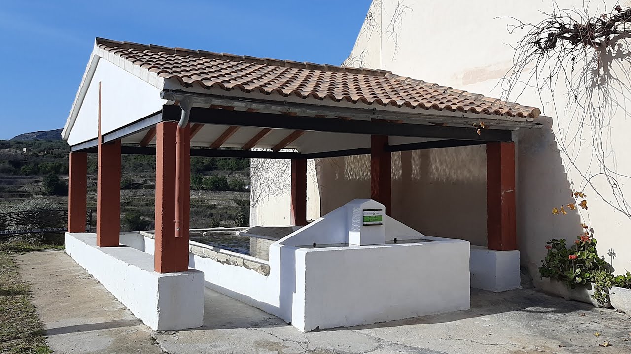 ALPATRÓ (Vall de Gallinera) - Llavador i Font Vella. Lavaderos públicos Comunitat Valenciana.