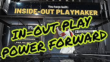 BEST INSIDE - OUT PLAYMAKER POWER FORWARD BUILD ON NBA 2K20