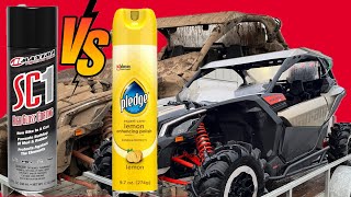 Is Lemon Pledge The Ultimate Sxs Cleaner Atv Utv Best Shine
