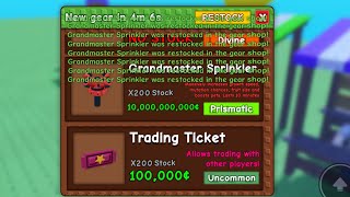 OMG! THIS IS THE BEST STOCK EVER!!! ( Grow a Garden )