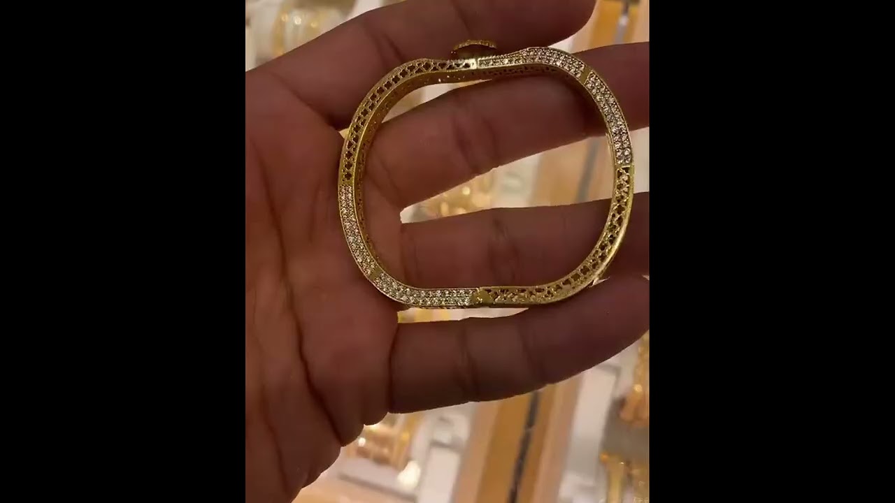 Beautiful 22K Gold Bangle Designs /GOLD Bracelet Designs/Daily Indian Fashion