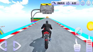 Extreme Superhero Drive Super Bike Stunt | Bike Racing Stunt Game | Impossible Bike Race 3D screenshot 5