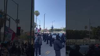 Los Angeles Police Officers Shutting Down  May Day Protest At MDC - 5/1/26