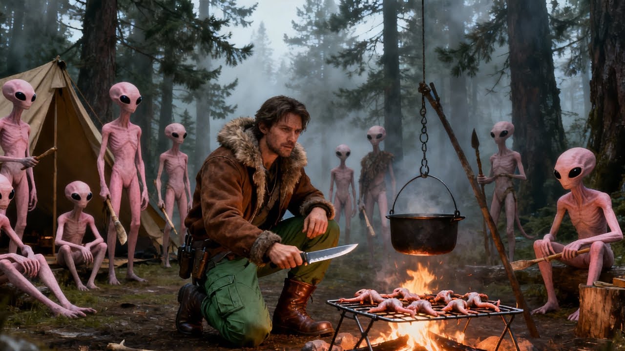 The Challenge Allowed No Food — Human Built Snares, Caught Game, and Fed the Entire Squad | HFY