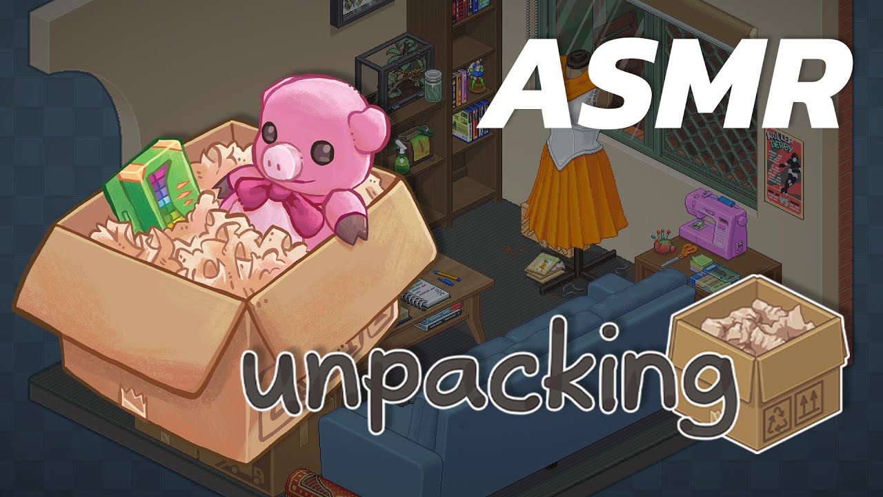 ASMR - Le retour du VRAI Jeu le Plus Relaxant (Unpacking) #2