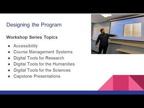 Works in Progress Webinar Implementing a digital pedagogy certificate program at Brandeis University