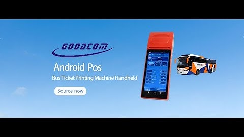 Handheld Ticketing terminal for Bus Transport : Rapid Bus Ticket Printing