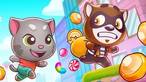 Talking Tom Candy Run - Sweet Tooth [iOS Gameplay, Walkthrough]