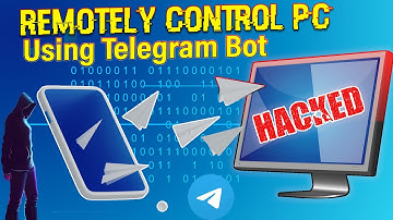 how hackers control PC using telegram bot [Hindi]