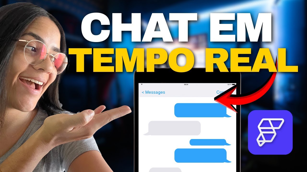 APRENDA A CRIAR UM CHAT DE CONVERSAS EM TEMPO REAL (Passo a Passo FlutterFlow!)