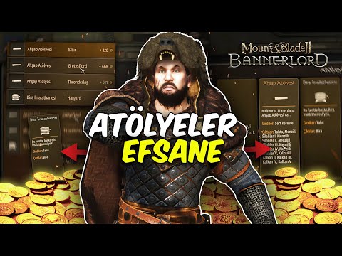 YENİ ATOLYELER EFSANE KAZANDIRIYOR / M&B 2 Bannerlord Warsails Türkçe - Bölüm 27