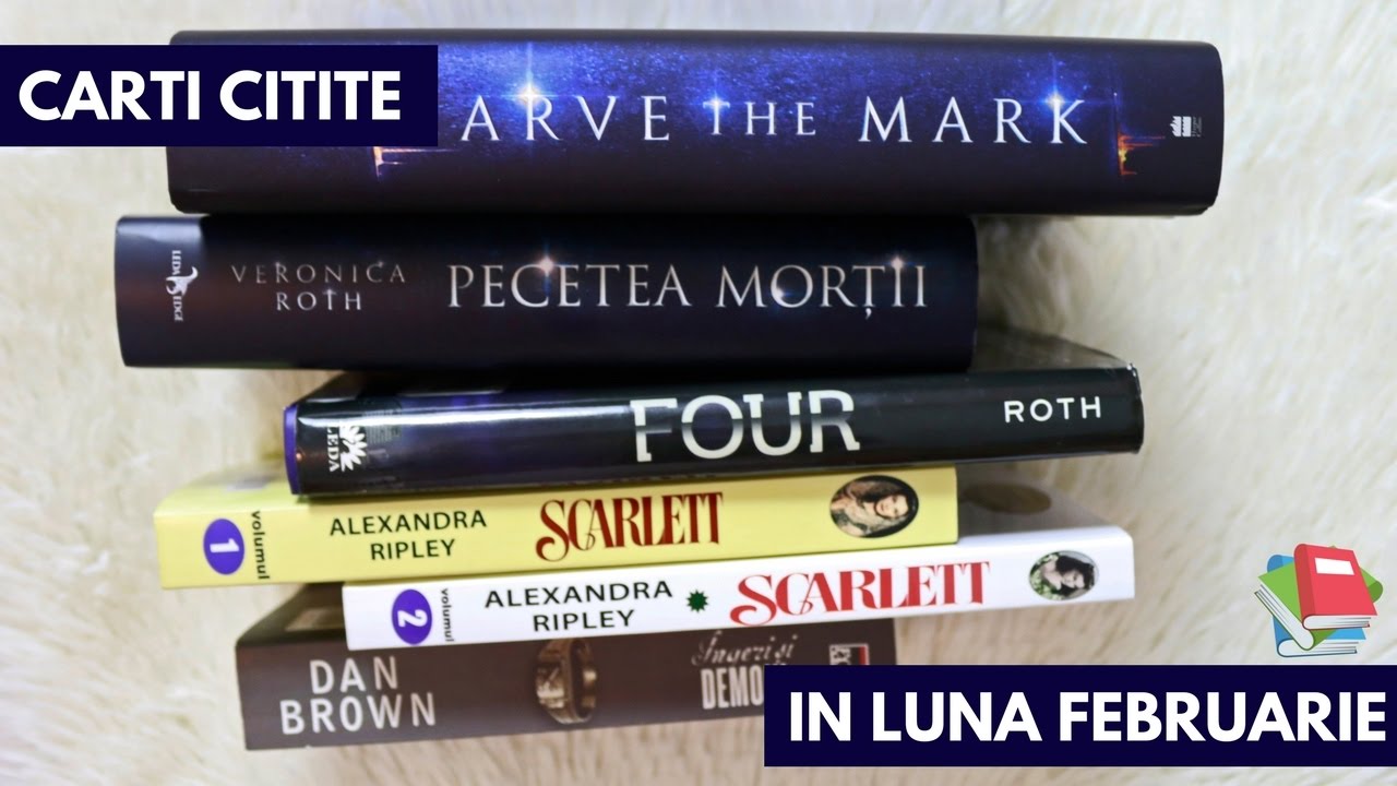 Carti citite in luna Februarie 2017 + Ce vreau sa citesc in Martie | Anitanna