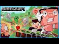 Minecraft but we beat the game with only 1 HEART... (IMPOSSIBLE)