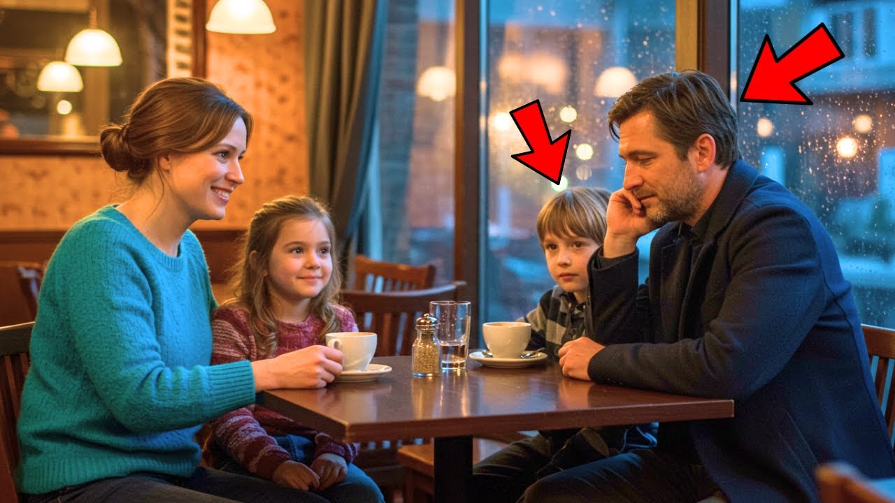 Leültette az Asztalához a Zsúfolt Kávézóban… Nem Tudta hogy  Valójában egy Milliomos Egyedülálló Apa