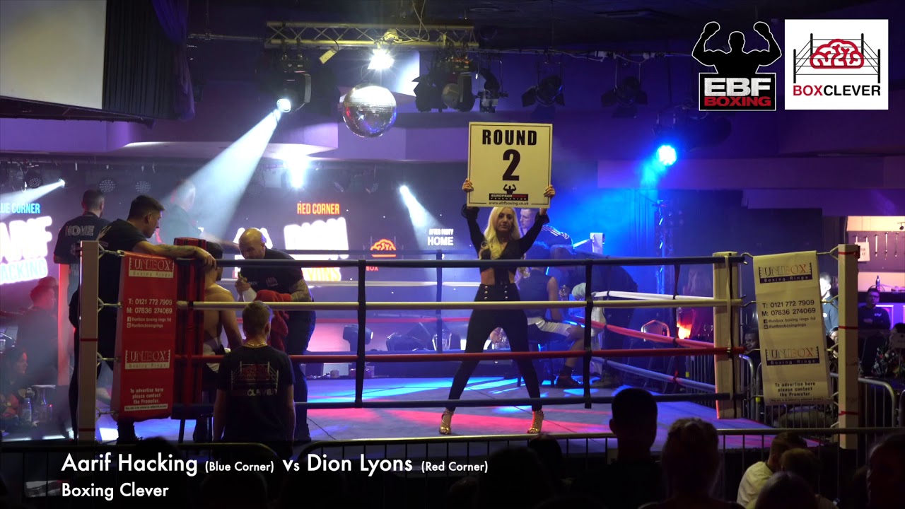 BOXCLEVER BOXING Aarif Hacking Vs Dion Lyons YouTube