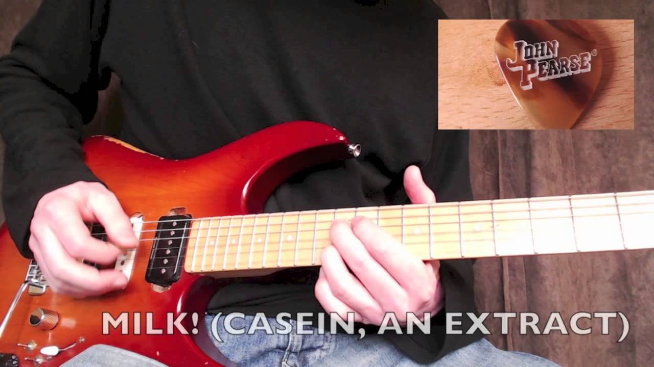 Unusual Guitar Pick Materials - YouTube