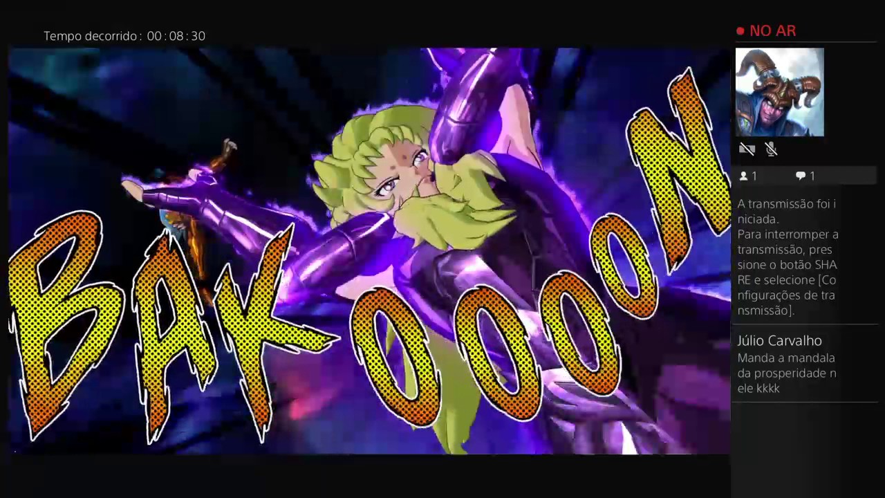 Transmissão ao vivo do PS4 de pivantti2