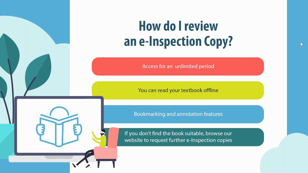 The benefits of eInspection copies from Taylor & Francis, and how you