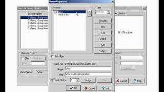 ACD/ChromManager Group Macro Processing (Obsługa makr)