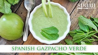 Spanish ¨Green Goddess¨ Gazpacho Verde Recipe