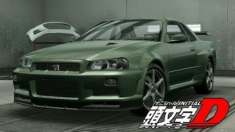 Need For Speeds : No Limits - Nissan Skyline GT-R (R34) INITIAL D Fourth Stage Build