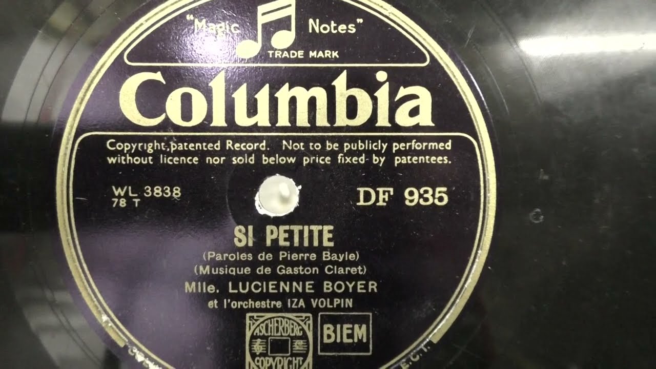 lucienne-boyer-si-petite-1933-youtube