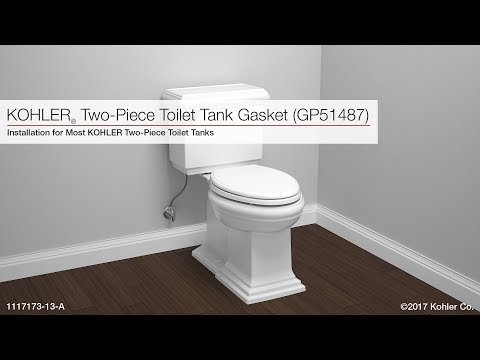 Installation - Toilet Tank and Tank Gasket (GP51487)