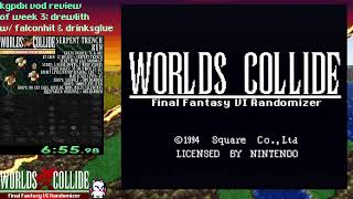 Kefka Grand Prix Deluxe Week 3 VOD Review - Serpent Trench Run Falcon Class - Final Fantasy 6 Rando