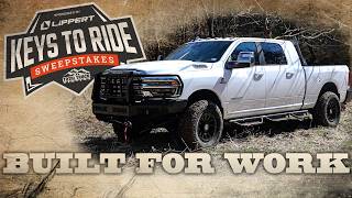 Keys to Ride 2026: Work or play, this truck from @Lippert. and @TotalTruckCenters is perfect.