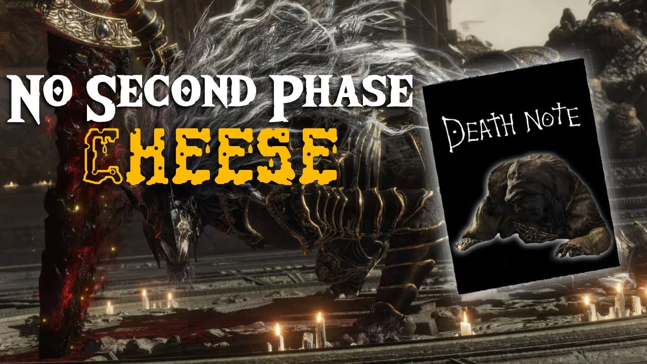 MALIKETH No second phase glitch + cheese (Elden Ring, 1.06)