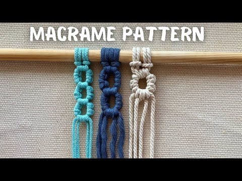 Macrame pattern 