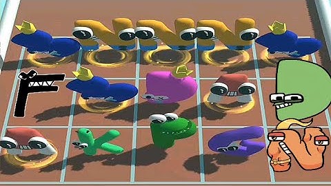 Merge Alphabet Lore level 23 Gameplay Walkthrough