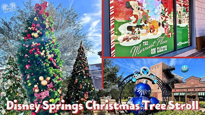 Plan for Disney Springs Christmas Tree Stroll 2025 | FREE Disney Holiday Experience