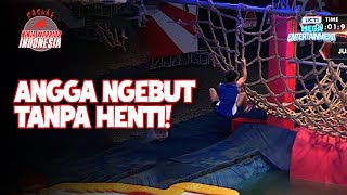 Angga Goes All Out! All Challenges Passed at Insane Speed! | SASUKE NINJA WARRIOR | Part 7
