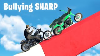 Bondhi Sqaud Bullied Sharp Gta 5 Stunt Races - Black Fox