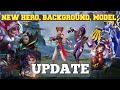 SERVER UPDATE NEW HERO BACKGROUND, NEW HERO, NEW HERO ENTRANCE | PROJECT NEXT MOBILE LEGENDS