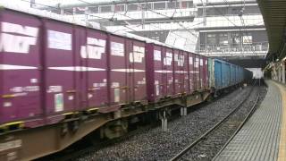 <HD>EF64 1034+コキ+ワム 大宮通過