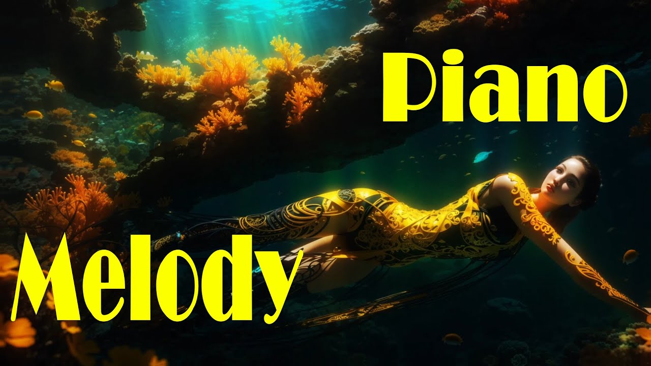 Visualization of the Peaceful Piano Melody Relaxing and Beautiful Music ...