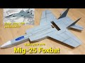 Build your own Mig-25/31, Easy box and wing plate design. How to create your own design! BYO Parkjet