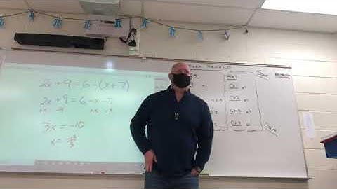 Algebra 1 - Chapter 2 Exam Review