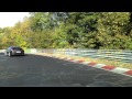 Panamera Turbo at the Nürburgring, in front of 911 Carrera 3.4, lots of action!