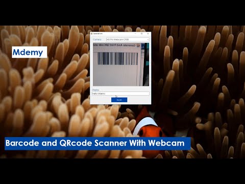 C# Project : QRCode and Barcode Scanner