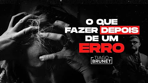 O que dizer para uma pessoa que errou?